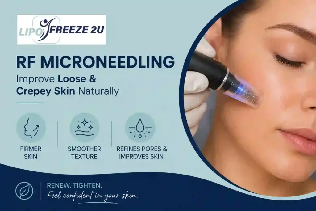 Can RF Microneedling Help Improve Loose and Crepey Skin Chelmsford?